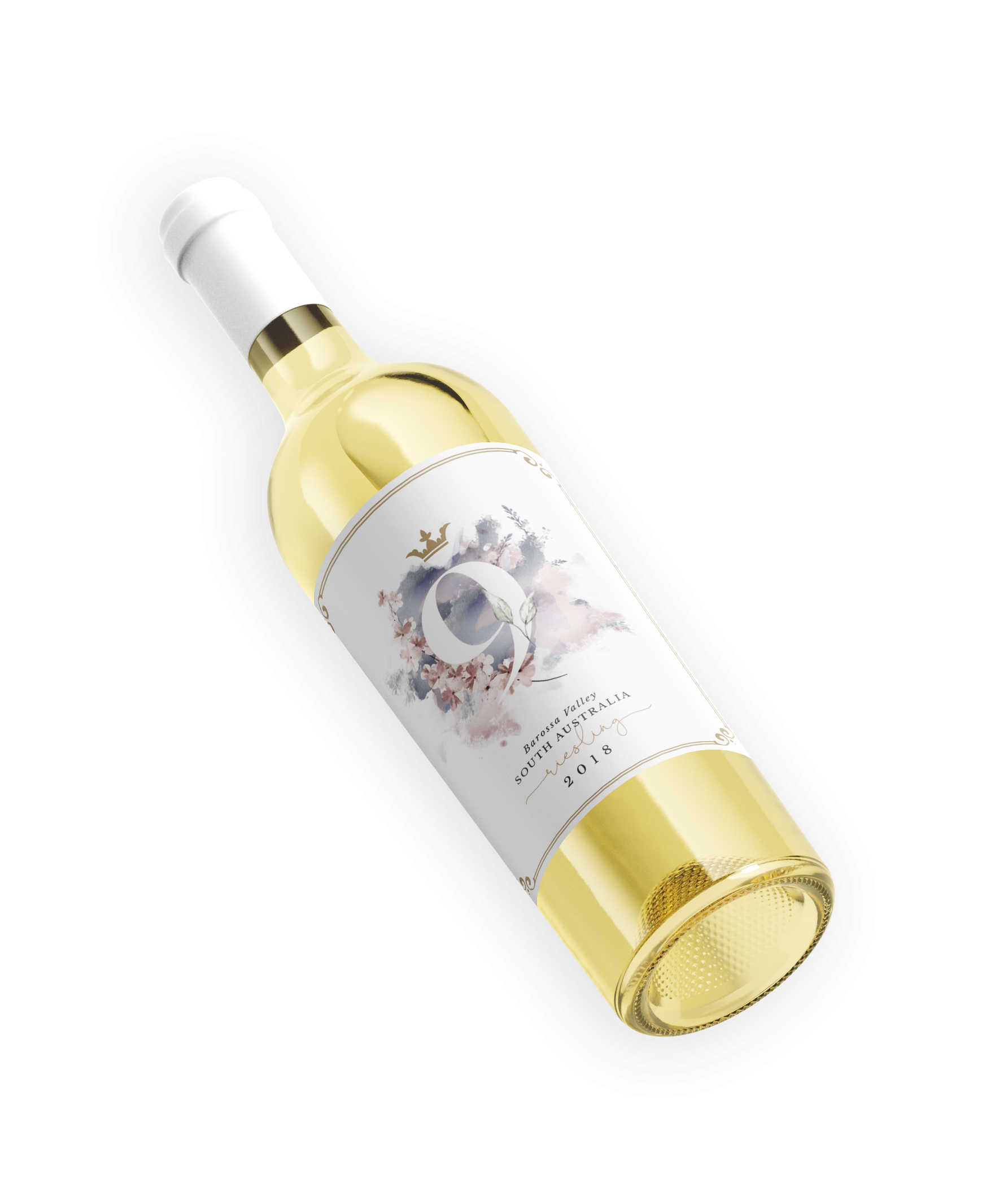 V-Wines_White_Wine_Bottle_Mockup_1 V-Wines_White_Wine_Bottle_Mockup_1