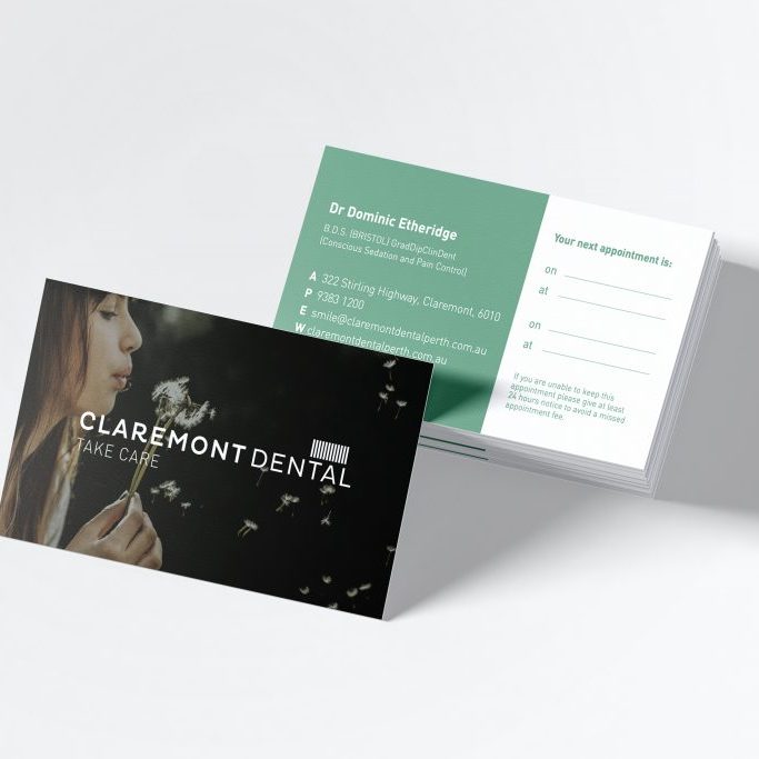 Claremont-Dental_BusinessCard_Mockup_01 Claremont-Dental_BusinessCard_Mockup_01